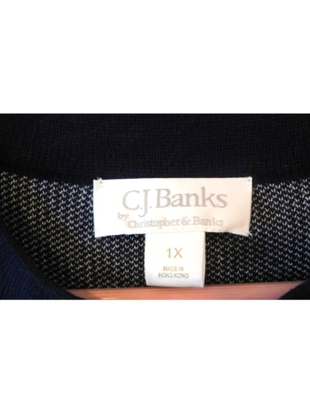 CJ Banks Christopher & Banks 1X Patriotic USA Flag Stars Stripes Vest 4th July - Picture 3 of 4